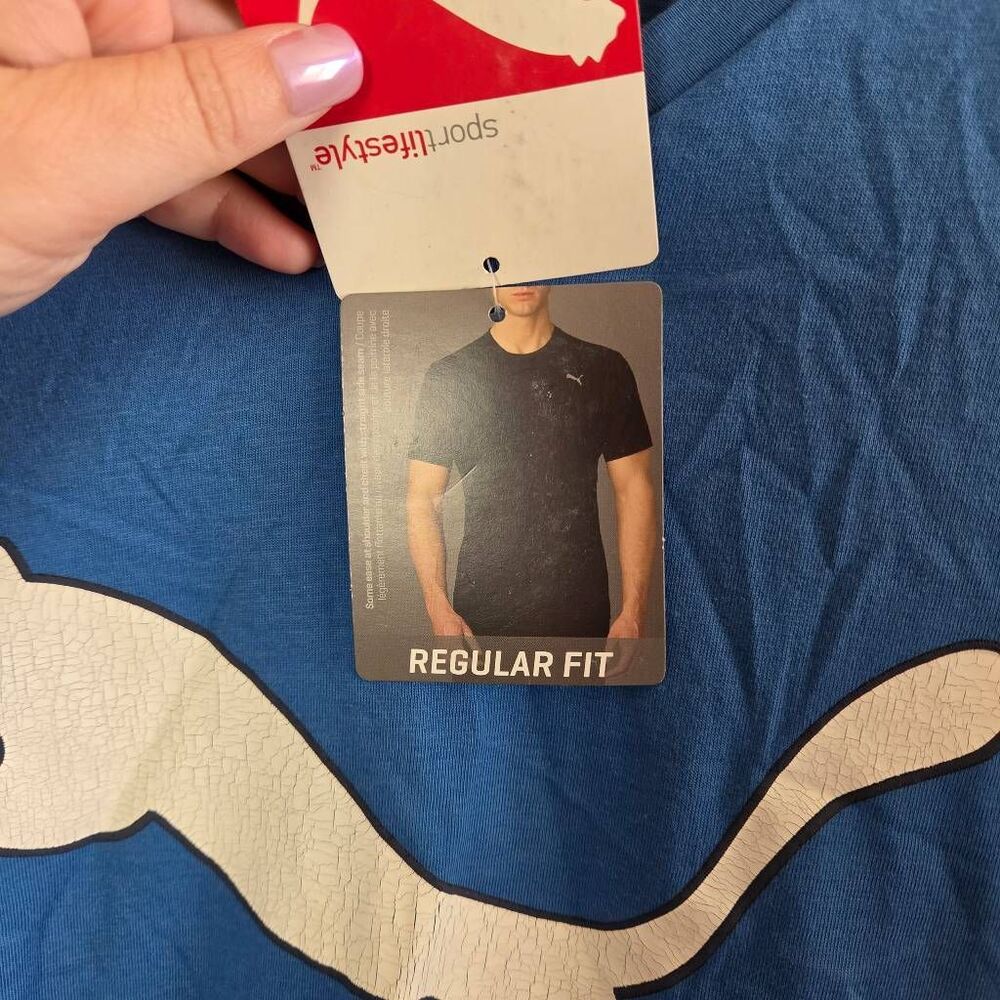 NWT Puma Logo Tee - Picture 6 of 8